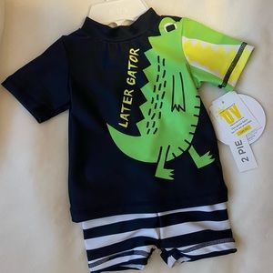 Boys 0-3 mo swim set
